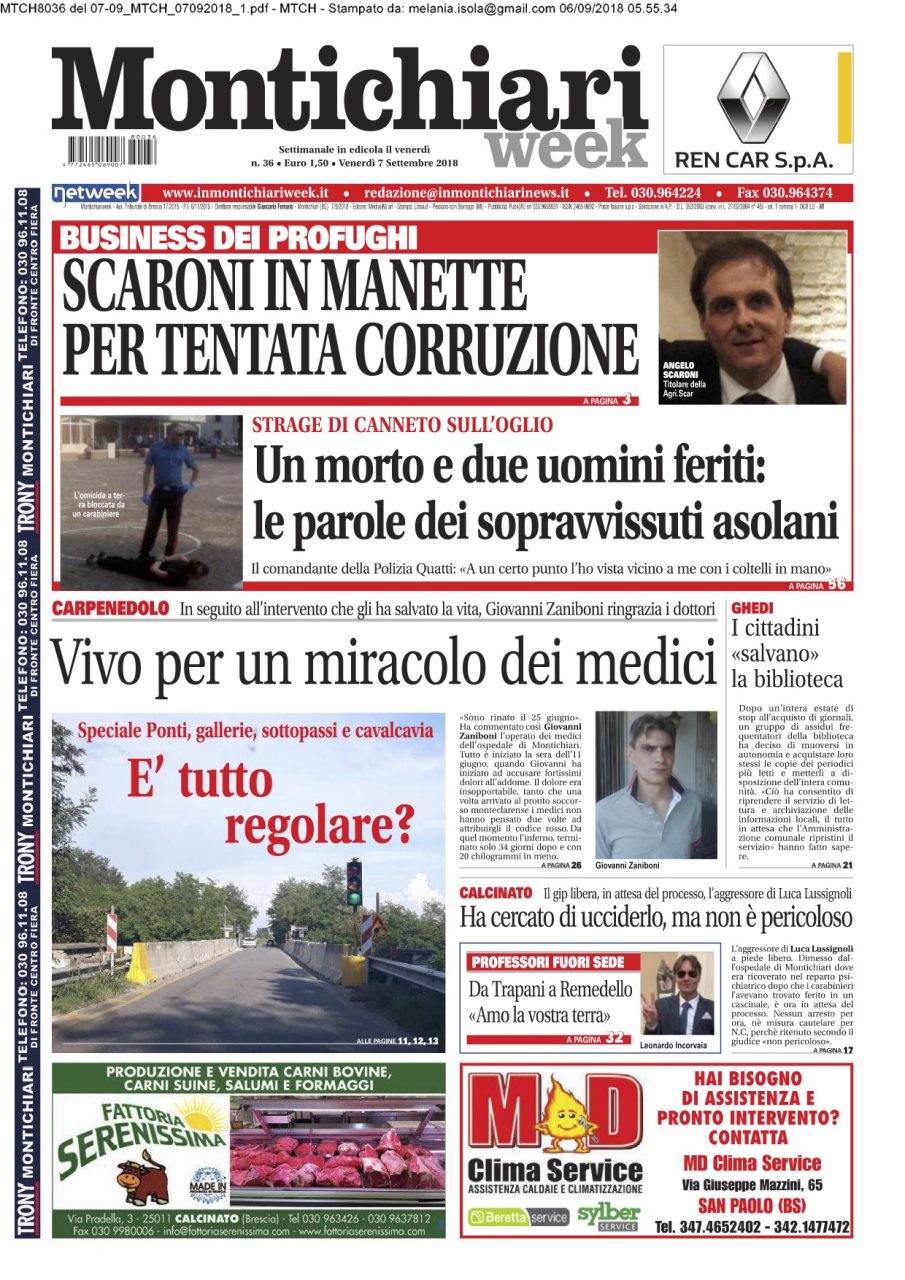 Montichiari week è in edicola
