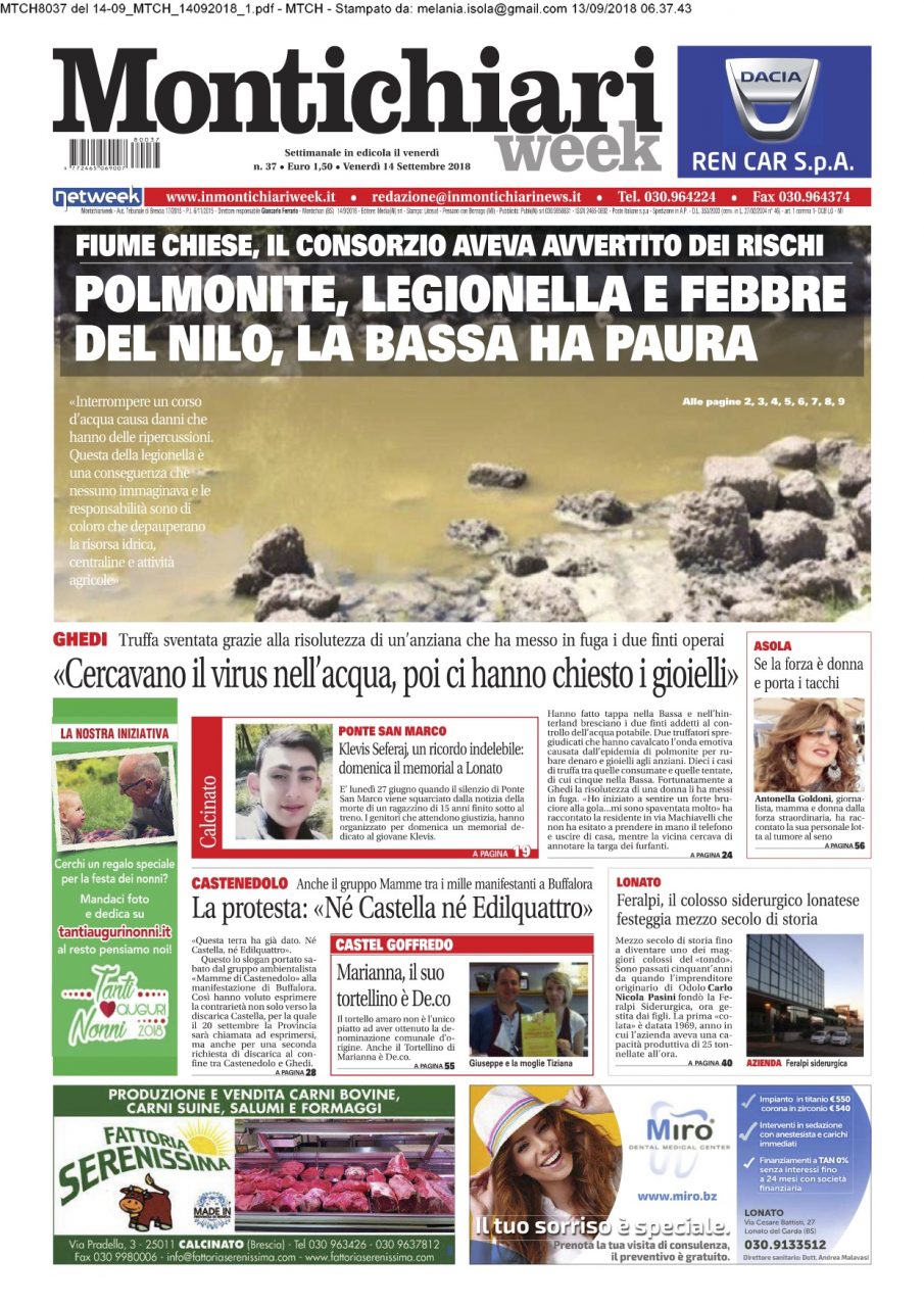 Montichiari week è in edicola