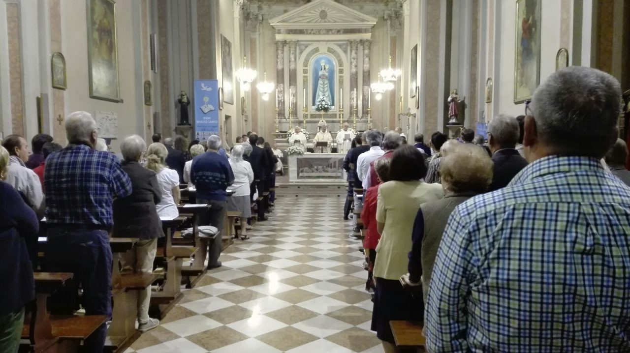 Il vescovo a Montichiari per i 50 anni della parrocchia di Borgosotto