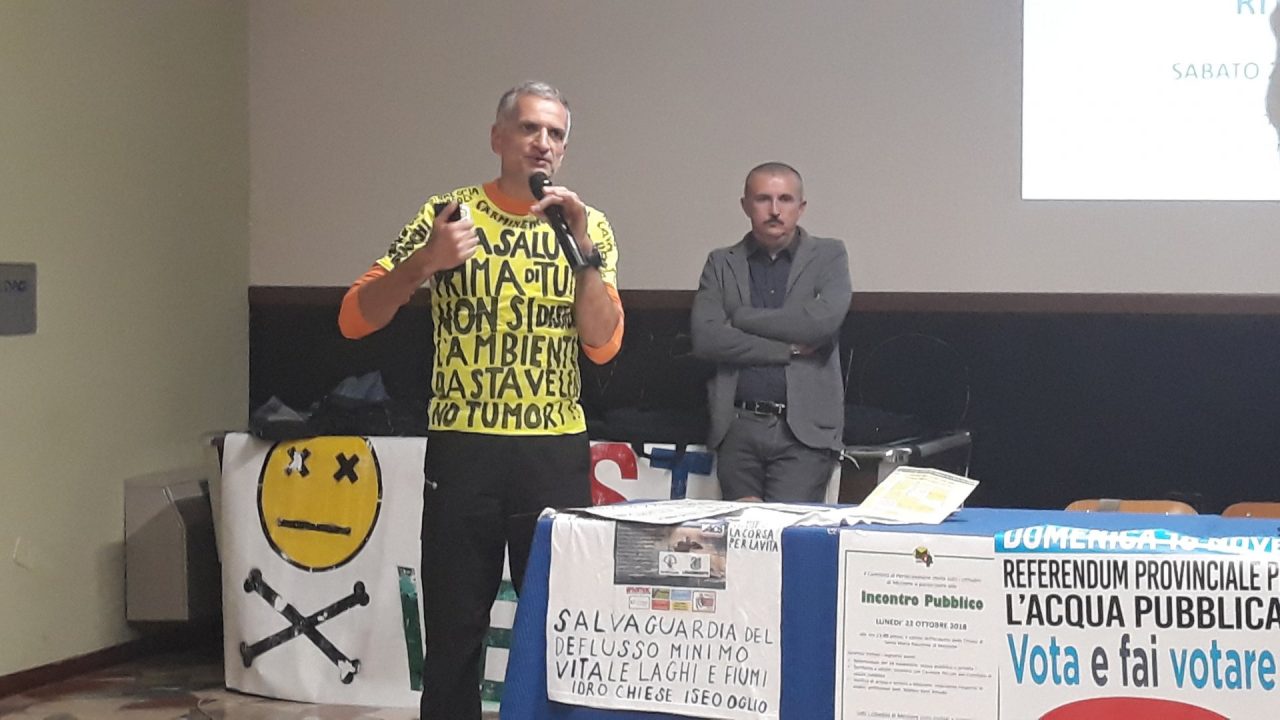 Carmine Piccolo a Mezzane per un appello ai cittadini