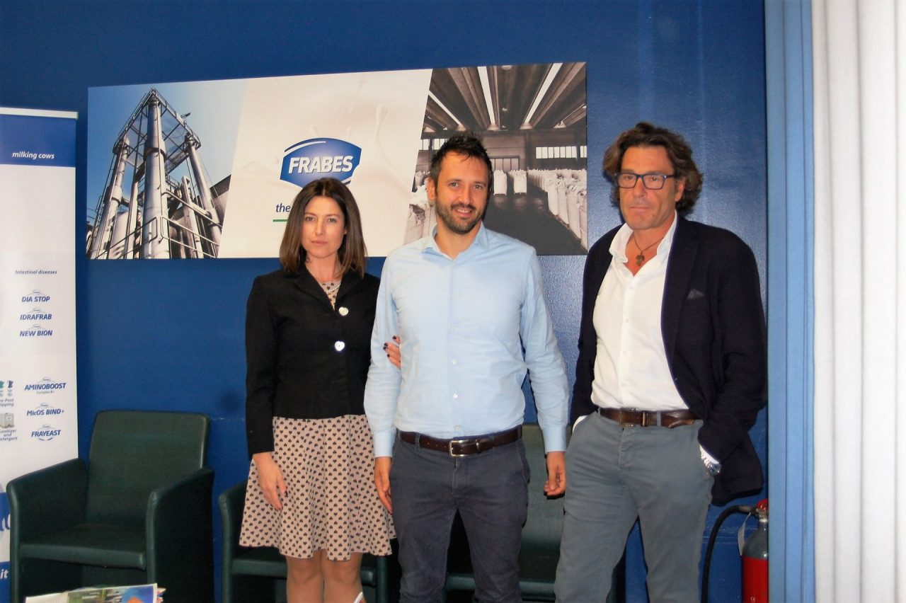 Gabriele Barucco in visita alla Frabes di Rovato