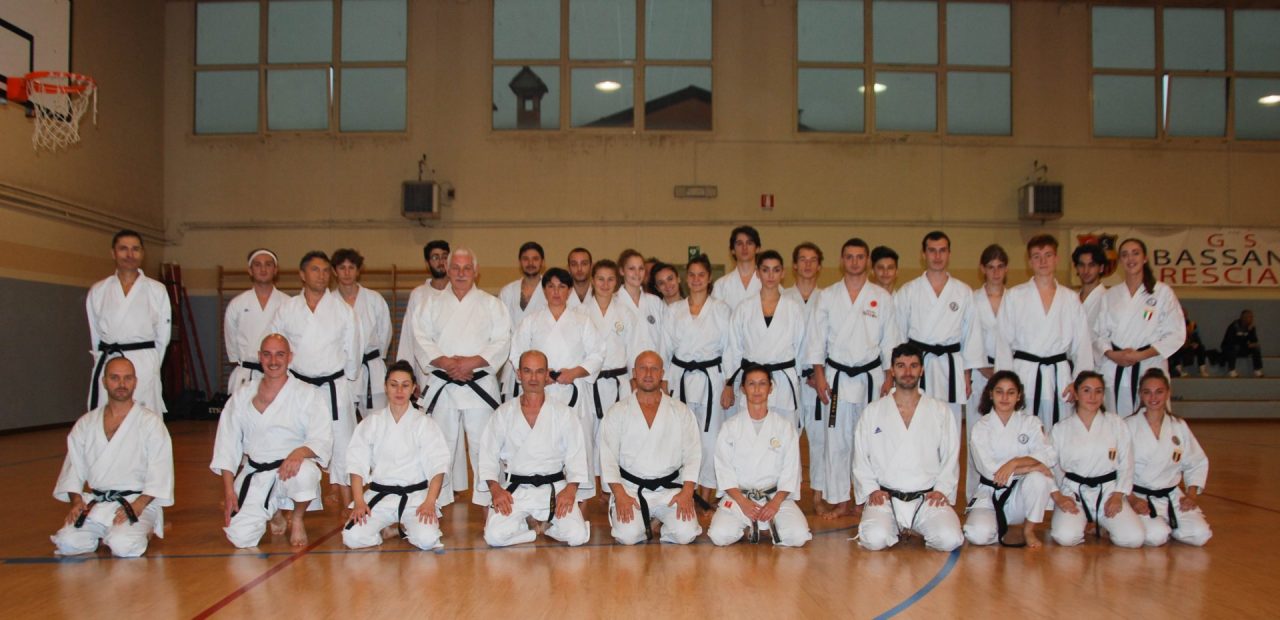 Primo stage di karate Jks Regioni Unite a Bassano