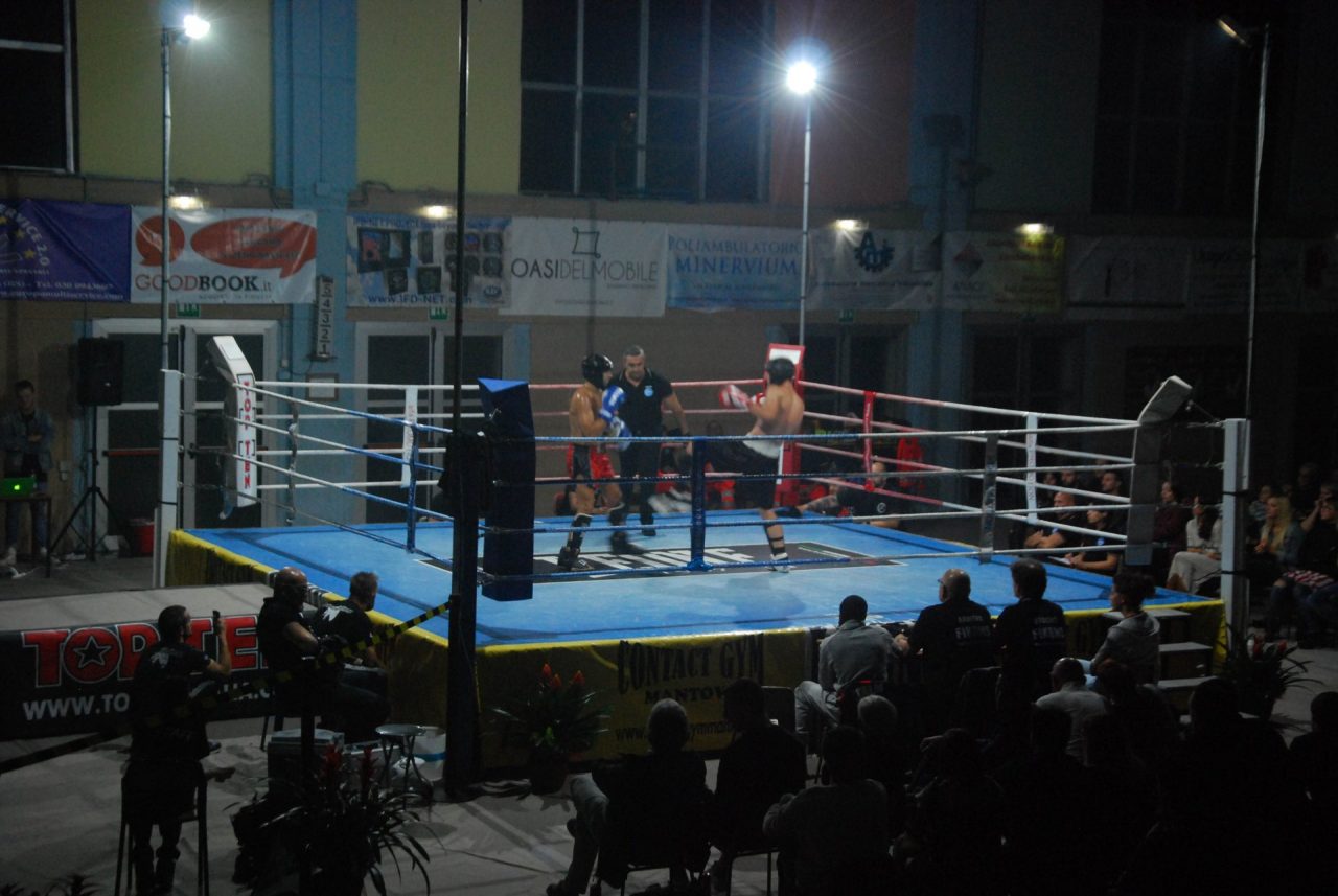 Manerbio capitale della kick boxing per una notte