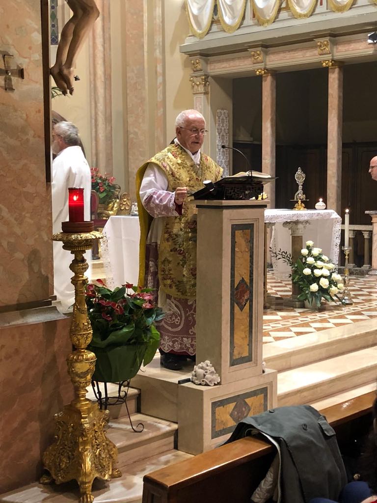 Santa messa di ringraziamento a don Angelo a Palazzolo