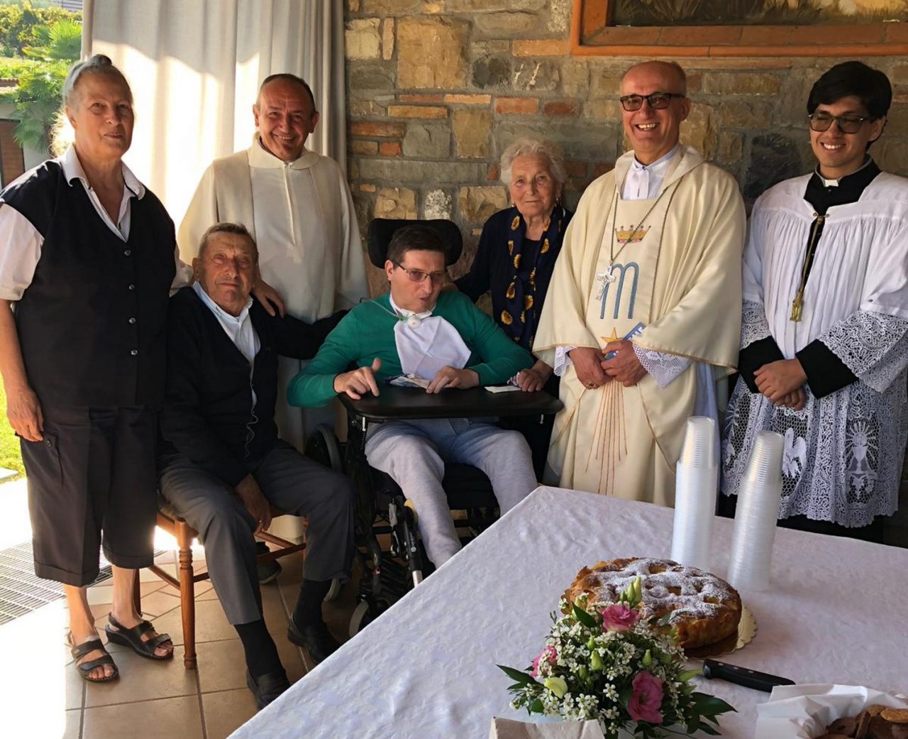 Monsignor Piccioli vicino a chi soffre