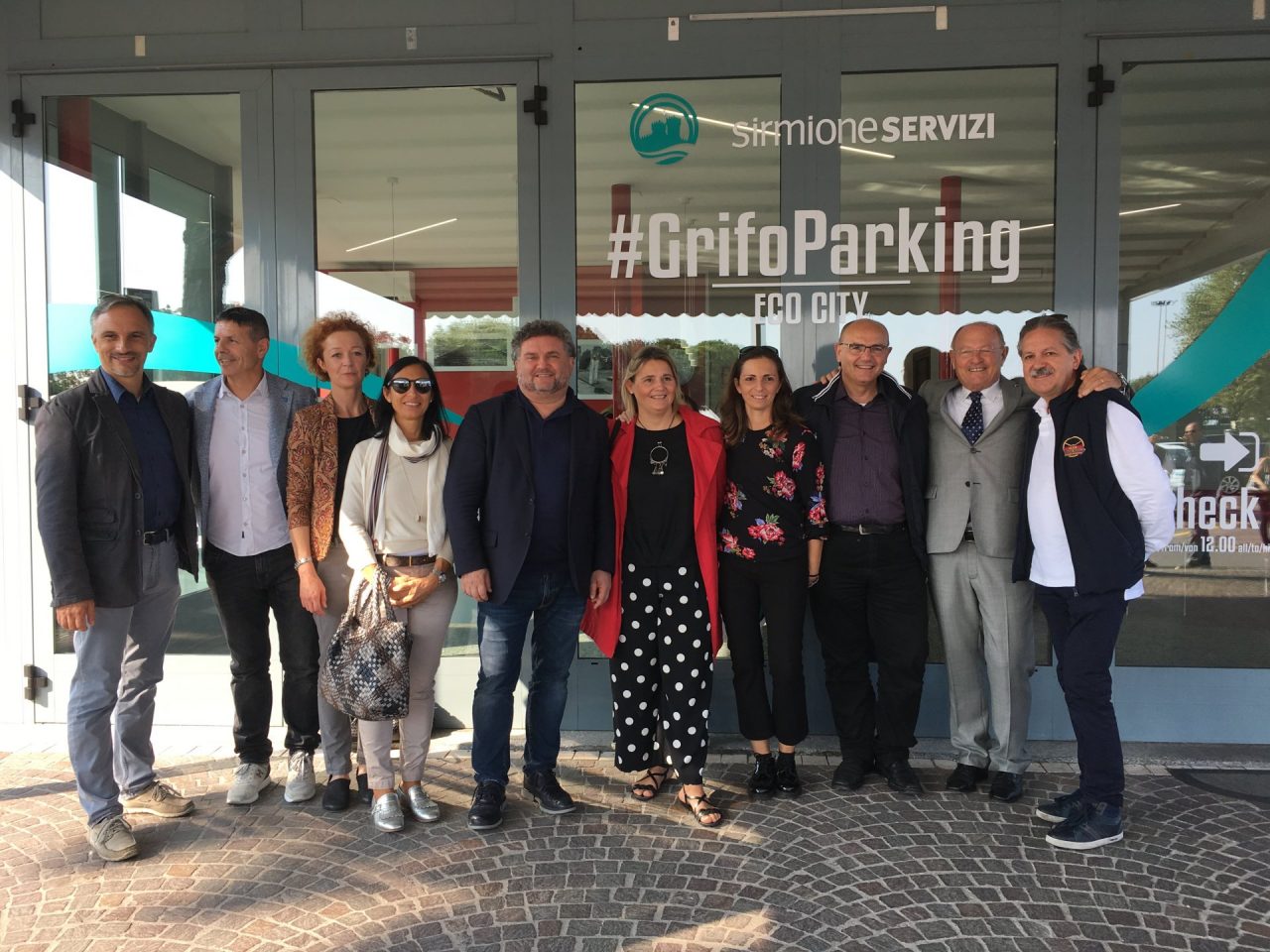 Inaugurato il servizio Sirmione Grifo Parking