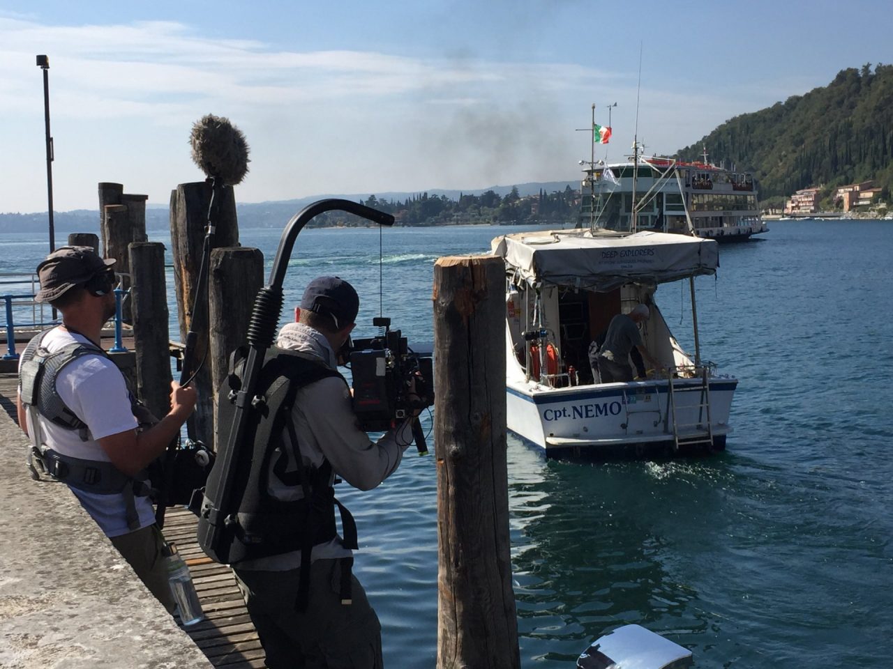 Jeremy Wade di River Monsters è arrivato a Toscolano