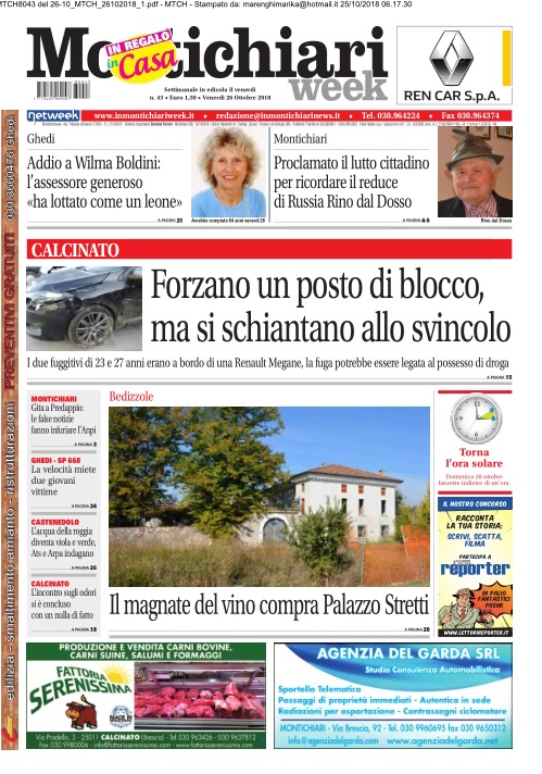 Montichiari week è in edicola