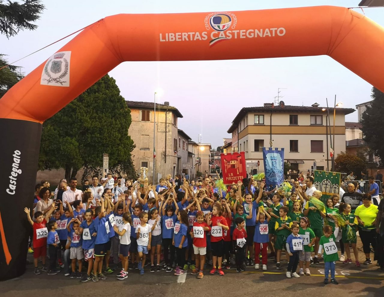 Castegnato si accende con gli atleti del Minipalio