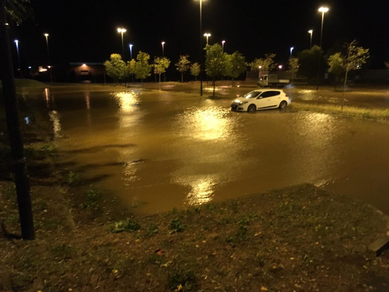 Maltempo: gli allagamenti tra Cologne e Paratico