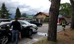 Incidente in via Roma a Iseo, proprio fuori dalla Polizia Stradale