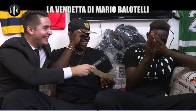 Scherzo del programma Le Iene al fratello di Mario Balotelli