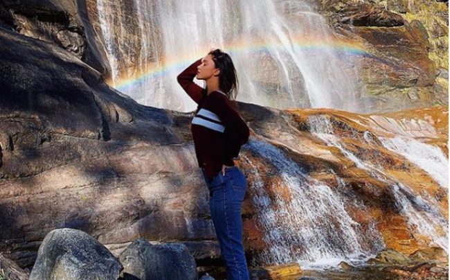 Belen Rodriguez in Valtellina