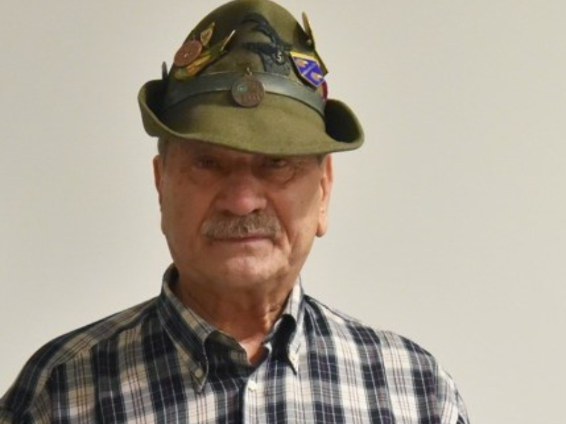 Angiolino Massolini, di Ospitaletto, è l’Alpino dell’anno