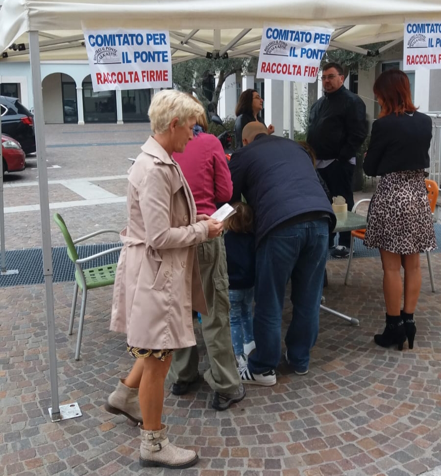 A Montirone è partita la raccolta firme per il ponte A21