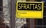 9.473 sfratti in Lombardia nel 2017 e una casa su cinque rimane sfitta