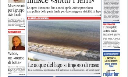 Gardaweek è in edicola. La prima pagina edizione bresciana