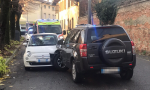 Scontro tra auto a San Gervasio Bresciano