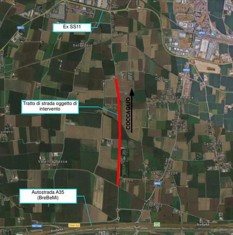 Via Castrezzato: parte il restyling milionario a Coccaglio