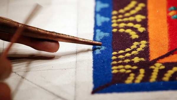 Un mandala per il lago d’Iseo, la creazione a Sarnico