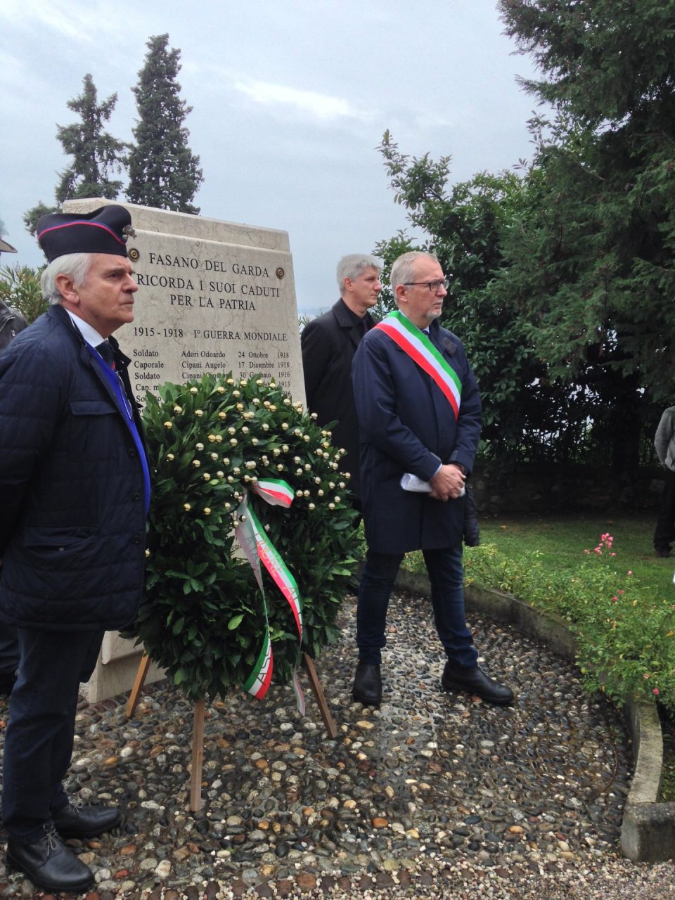 Fasano del Garda commemora i caduti in guerra
