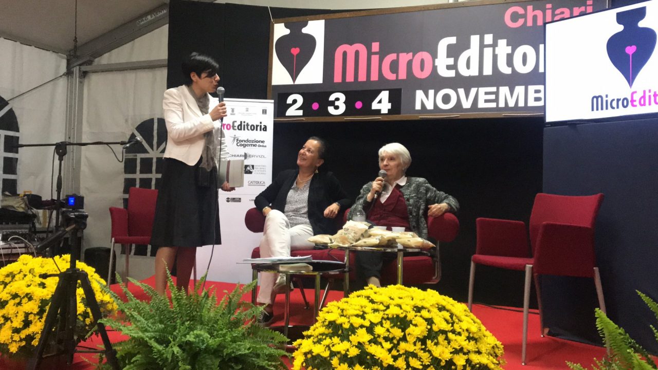 Bianca Pitzorno ha inaugurato la rassegna della Microeditoria VIDEO