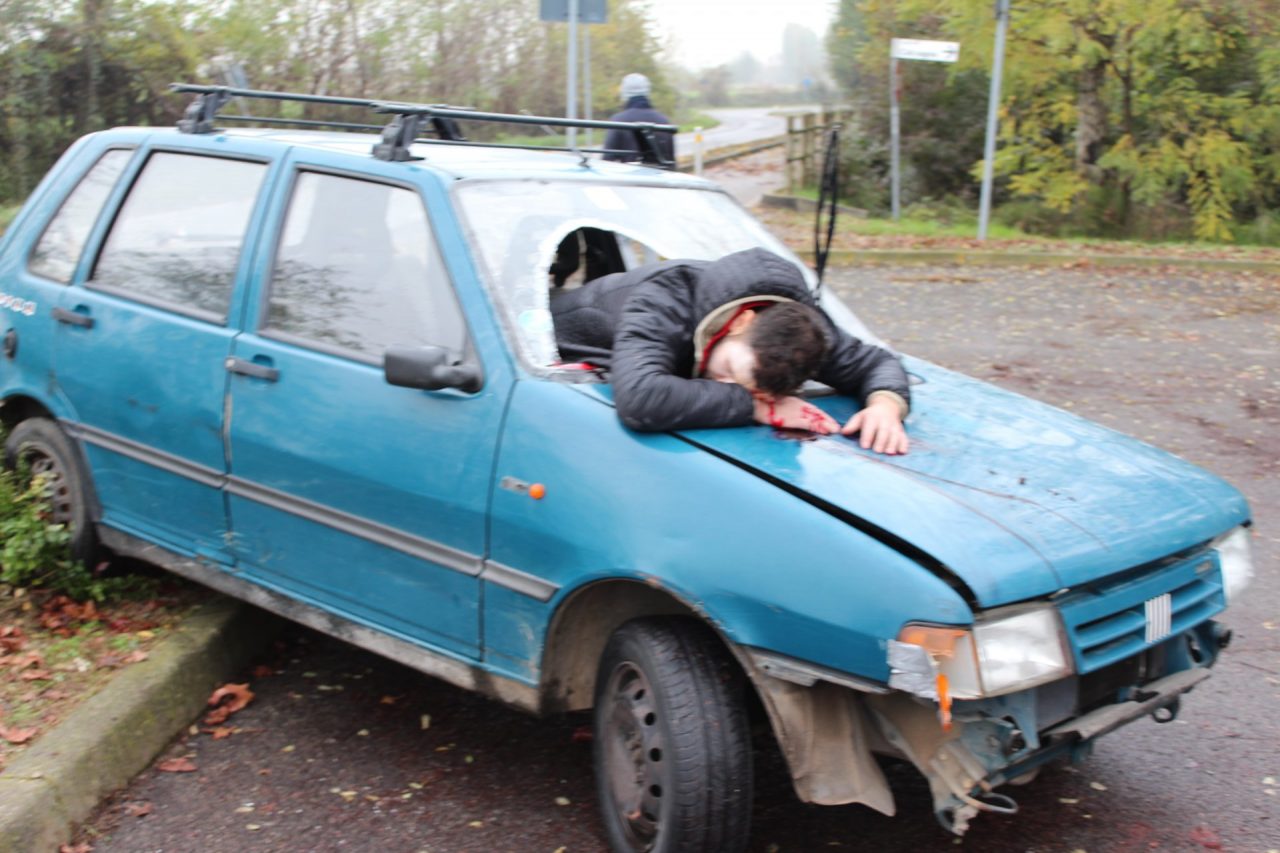 Spaventoso incidente a Dello ma è solo una simulazione