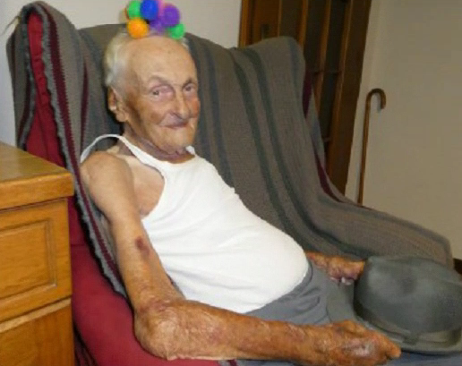 Calvisano piange nonno Giulio Comini, 105 anni appena compiuti