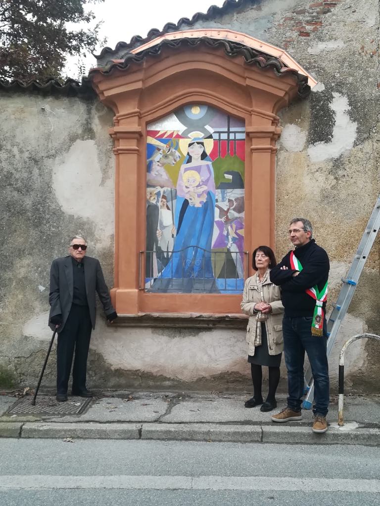 Inaugurata la “nuova” santella Panzerini a Castegnato