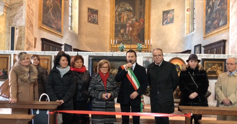 Inaugurata la mostra in ricordo di Renato Rubagotti a Coccaglio VIDEO
