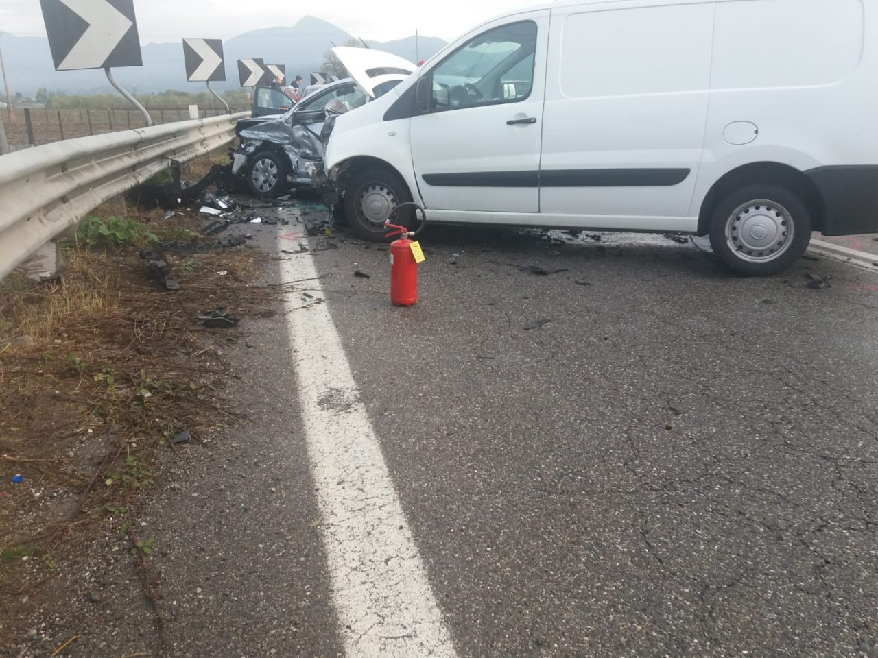 Incidente in tangenziale a Capriolo, due feriti