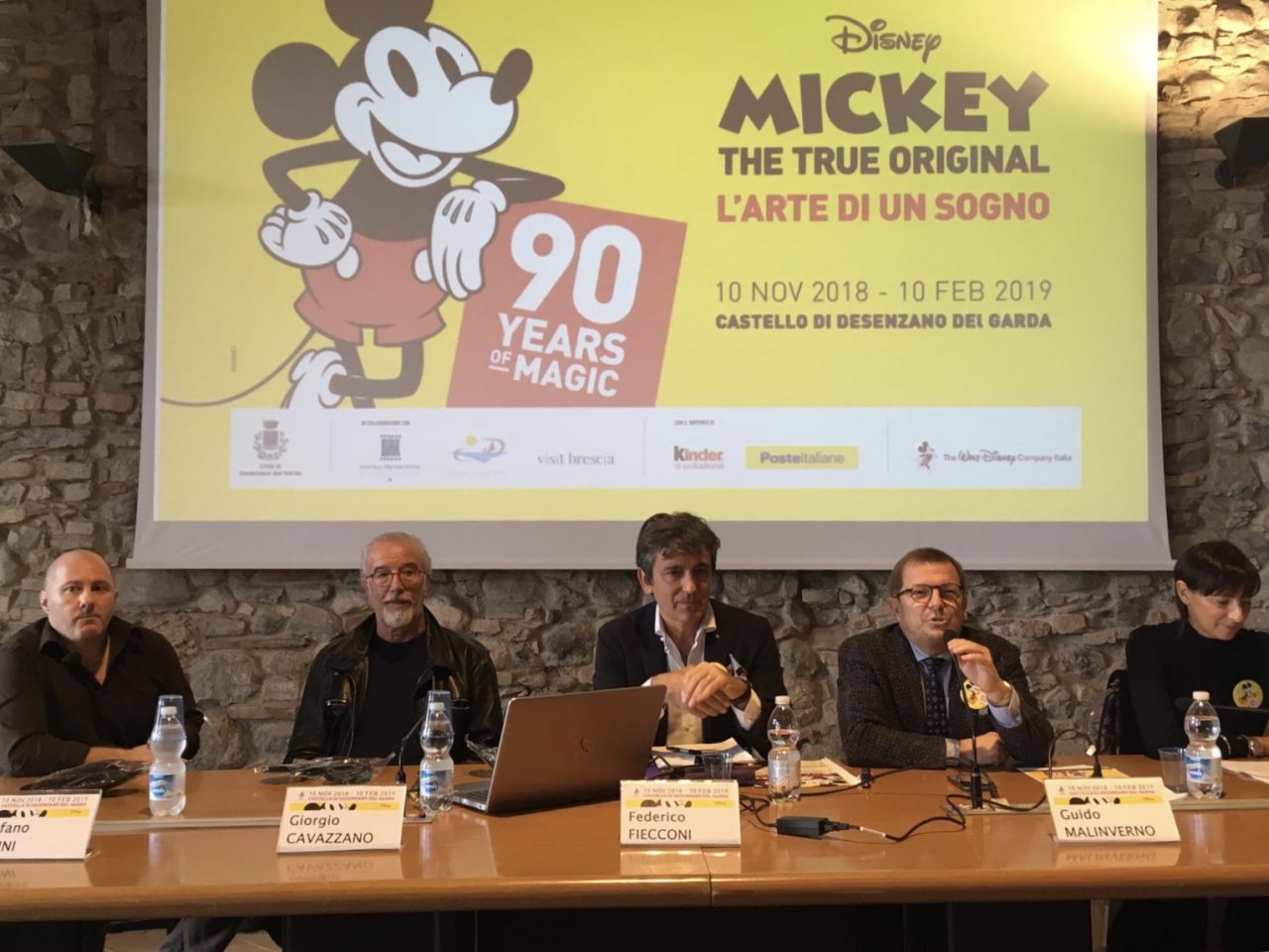 Presentata la mostra di Mickey Mouse a Desenzano