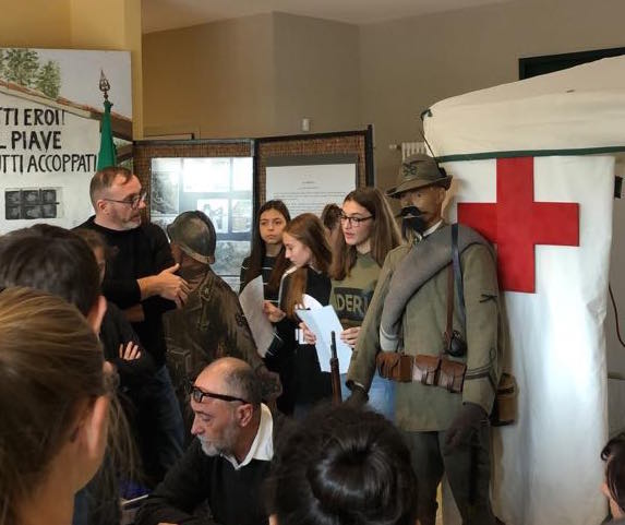 Inaugurata la mostra di documentazione storico postale sulla Grande Guerra ad Asola