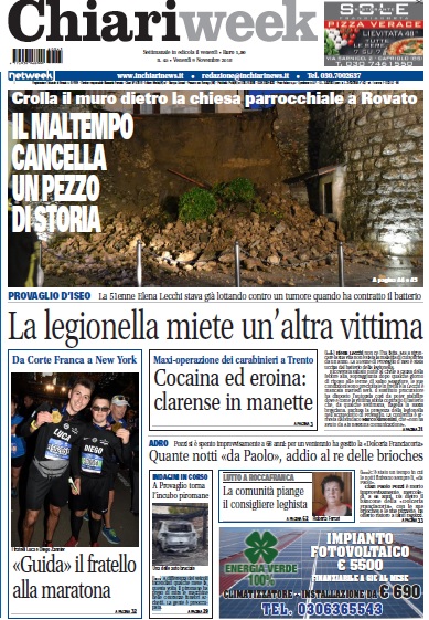 ChiariWeek in edicola il numero del 9 novembre