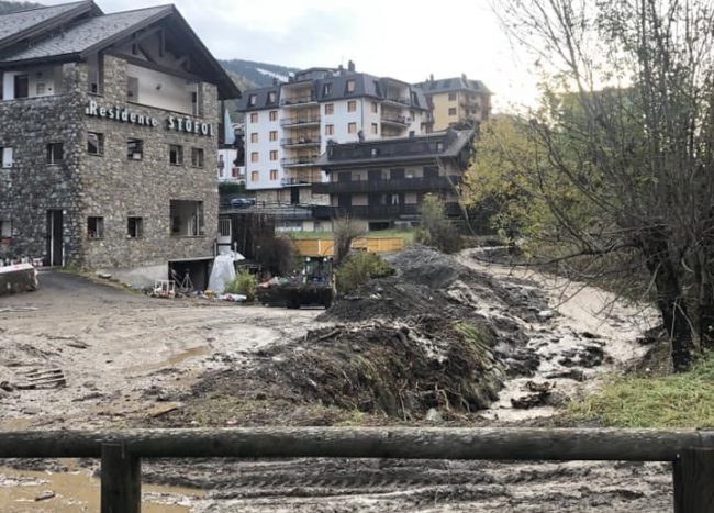 In Valcamonica e Aprica evacuate alcune famiglie per le frane