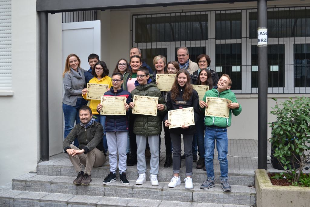 Cerimonia di consegna degli assegni al merito questa mattina a Coccaglio