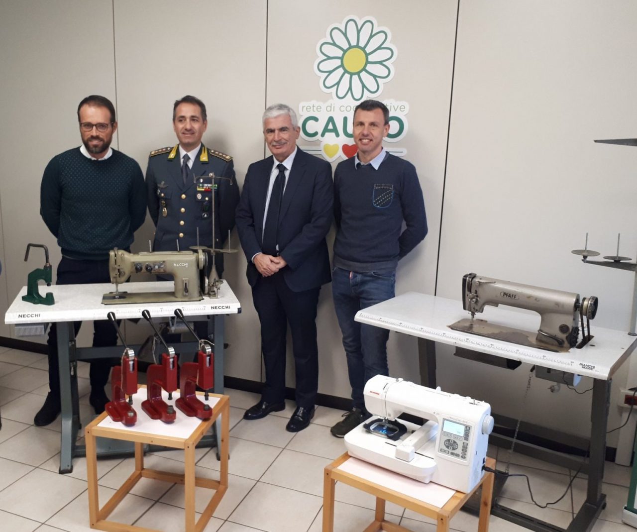 In beneficenza macchinari tessili utilizzati per produrre beni contraffatti