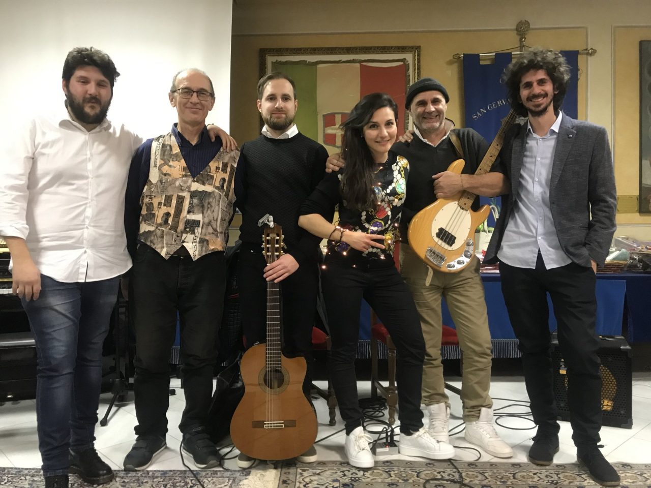Gli auguri dell’accademia Fassoli a San Gervasio Bresciano
