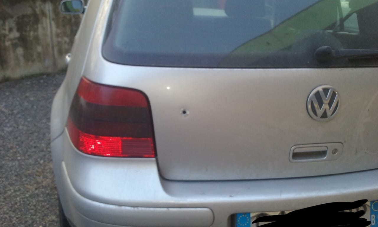 Azione intimidatoria: clarense trova foro di proiettile nell’auto