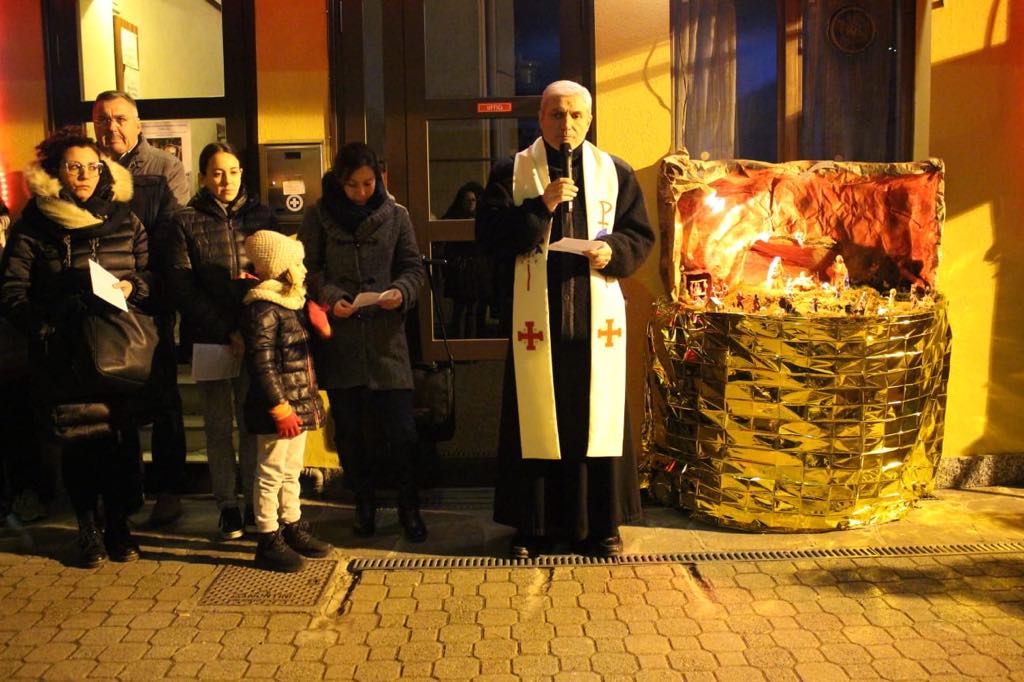Benedetto il presepe: tradizionale cerimonia a Capriolo