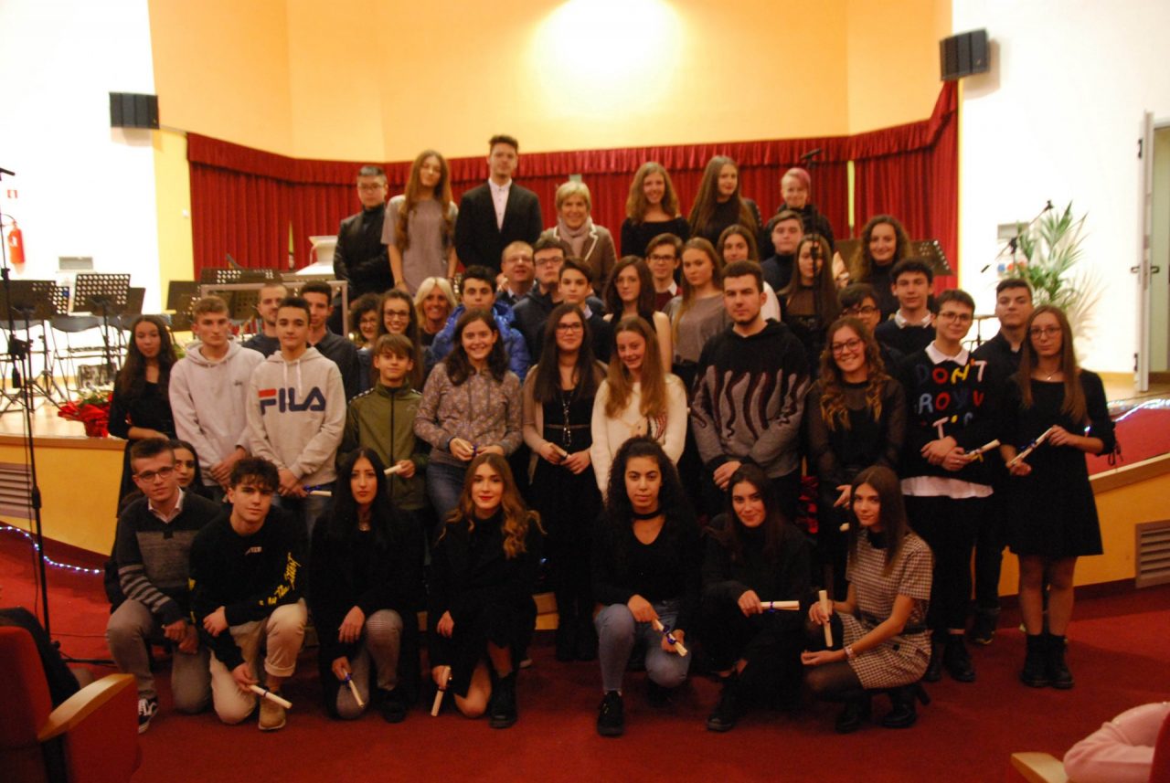 Le borse di studio aprono il concerto di Natale