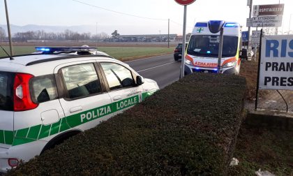 Auto fuori strada fra Cazzago e Ospitaletto FOTO