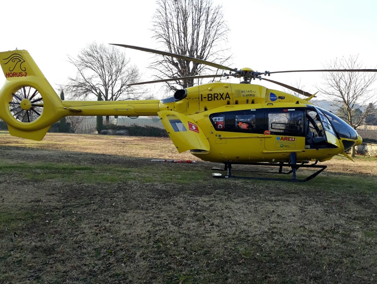 Investita bimba di 4 anni, elisoccorso in azione