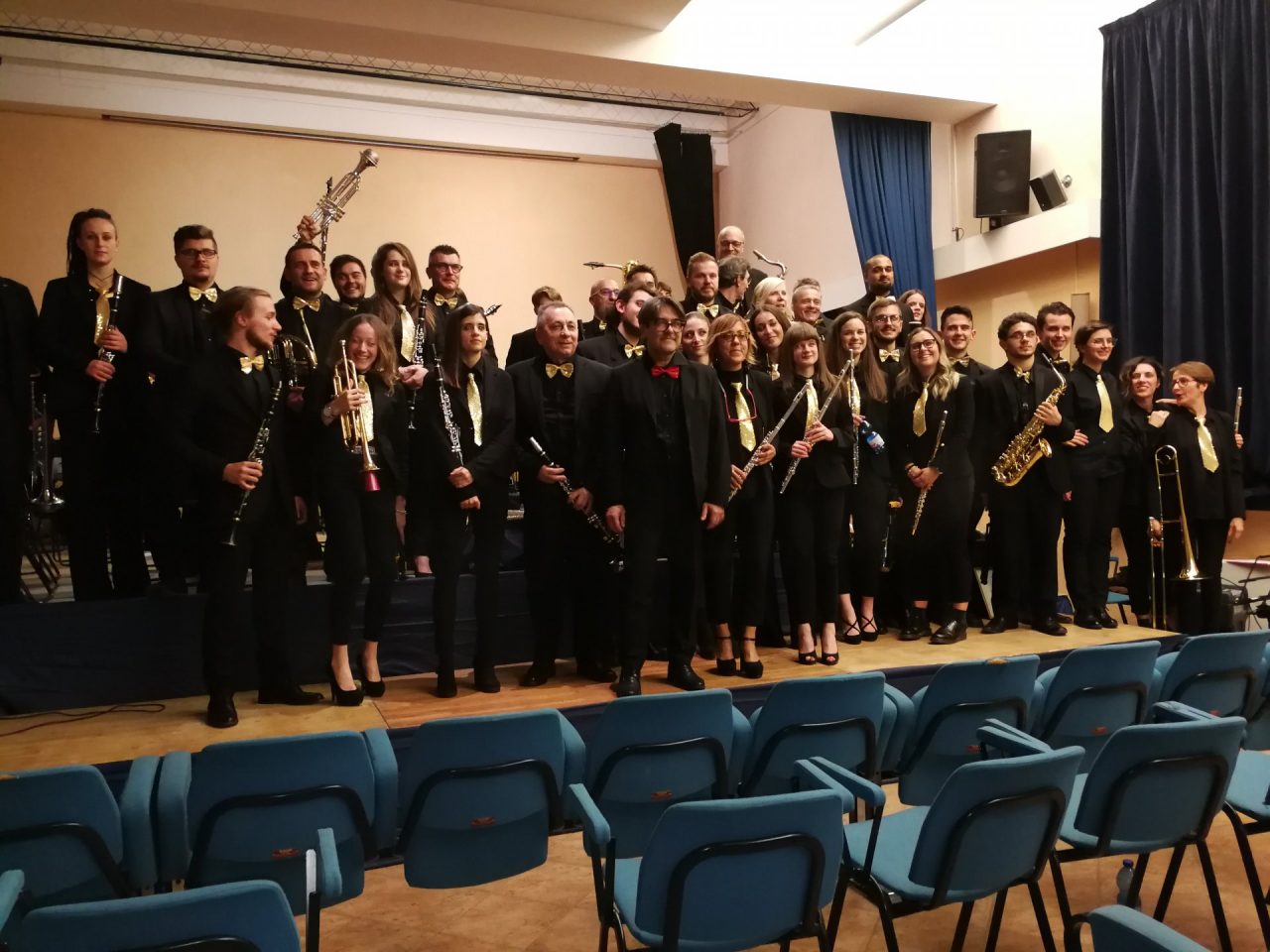 Banda in concerto per gli auguri di Natale a Borgo San Giacomo: un successo