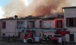 Incendio divampato vicino al ristorante "La cucca" a Mazzano FOTO e VIDEO