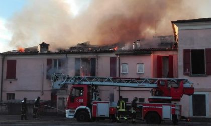 Incendio divampato vicino al ristorante “La cucca” a Mazzano FOTO e VIDEO
