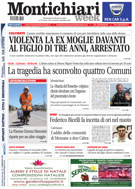 MontichiariWeek è in edicola