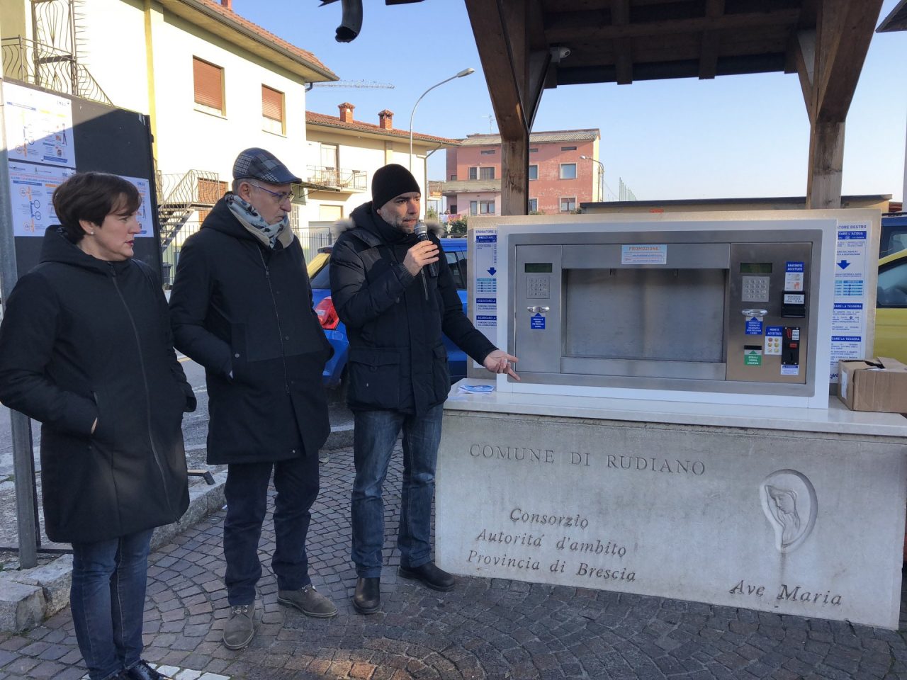 Nuovo punto acqua a Rudiano