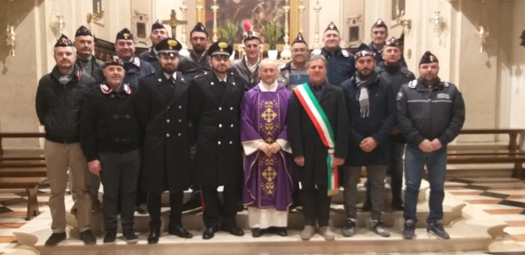 I carabinieri di Trenzano festeggiano la Virgo Fidelis