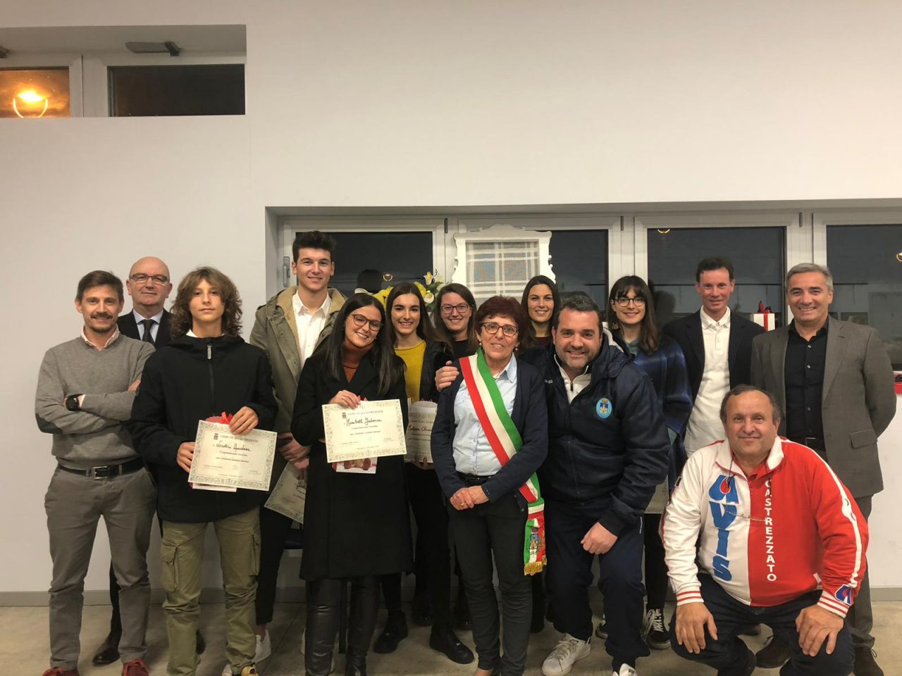 Consegnate le borse di studio e i riconoscimenti alle società sportive a Castrezzato